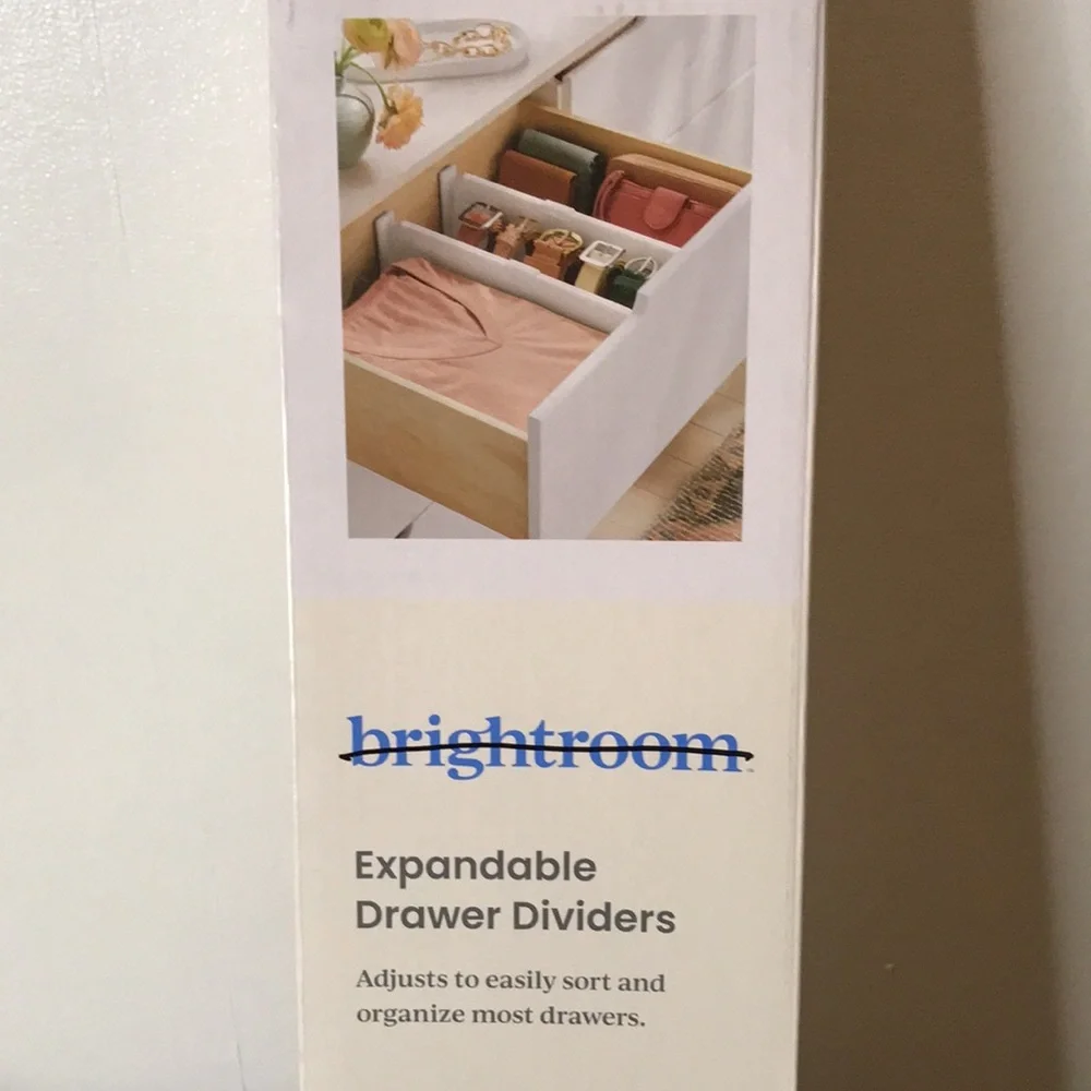 Brightroom Expandable drawer Divider.